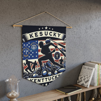 Flag Village Kentucky State Flag Pennant Sporting Home Wall decoration KY0002