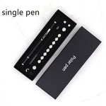 Flag Village Stress Reducer Relief Toys Gift Box funny black golden kits Fidget magnetic polar pen with stylus ball pen