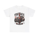 Flag Village UK Vintage Car Flag T-SHIRT Heavy Cotton Tee UK0001