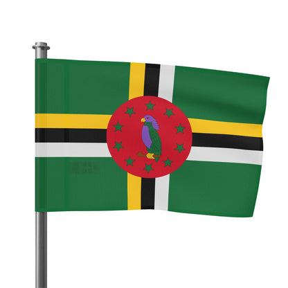 Flag Village Dominica Flag 18" x 12" / 36" x 24" / 60" x 36"