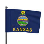 Flag Village USA Kansas State Flag 18" x 12" / 36" x 24" / 60" x 36"