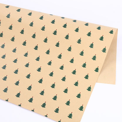 Flag Village Thickened Wrapping Paper For Christmas Gifts