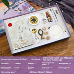 Flag Village Powerful Manufacturers DIY Retro Sealing Wax Seal Set Tool Outfit Antique Fire Paint Seal Gift Box Creative Gift