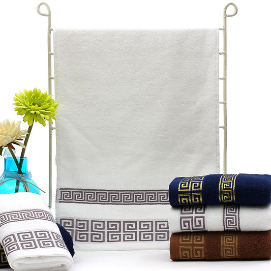 Flag Village Men's Minimalist Dark Towel Gift Box Set