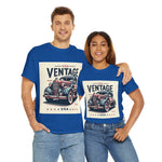 Flag Village USA Vintage Car Flag T-SHIRT Heavy Cotton Tee USA0019