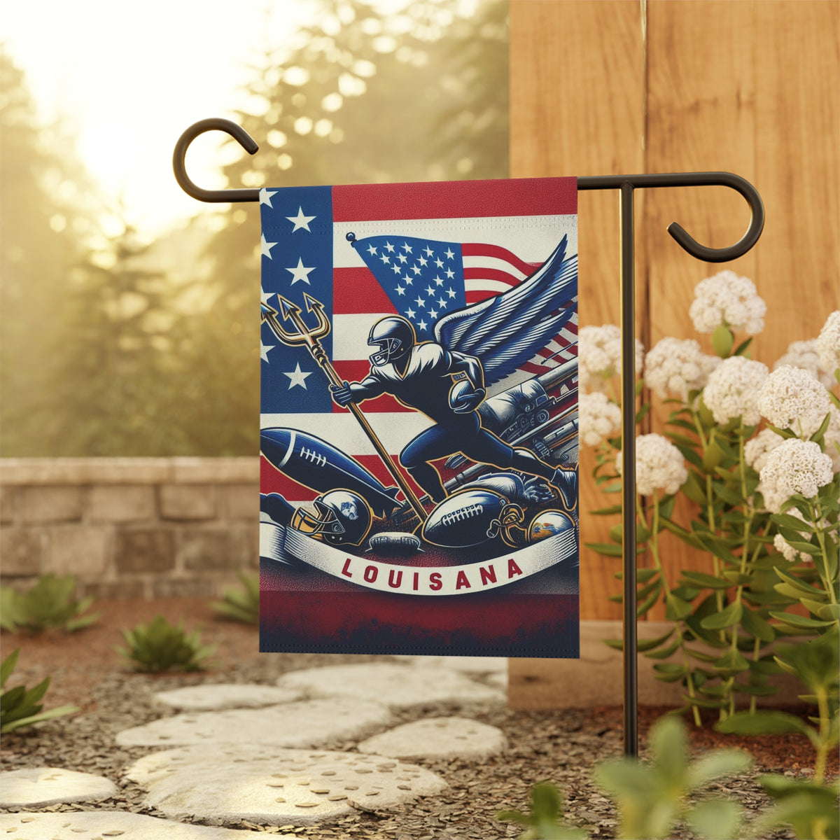 Flag Village Louisiana State Flag Sporting Garden & House Banner LA0002