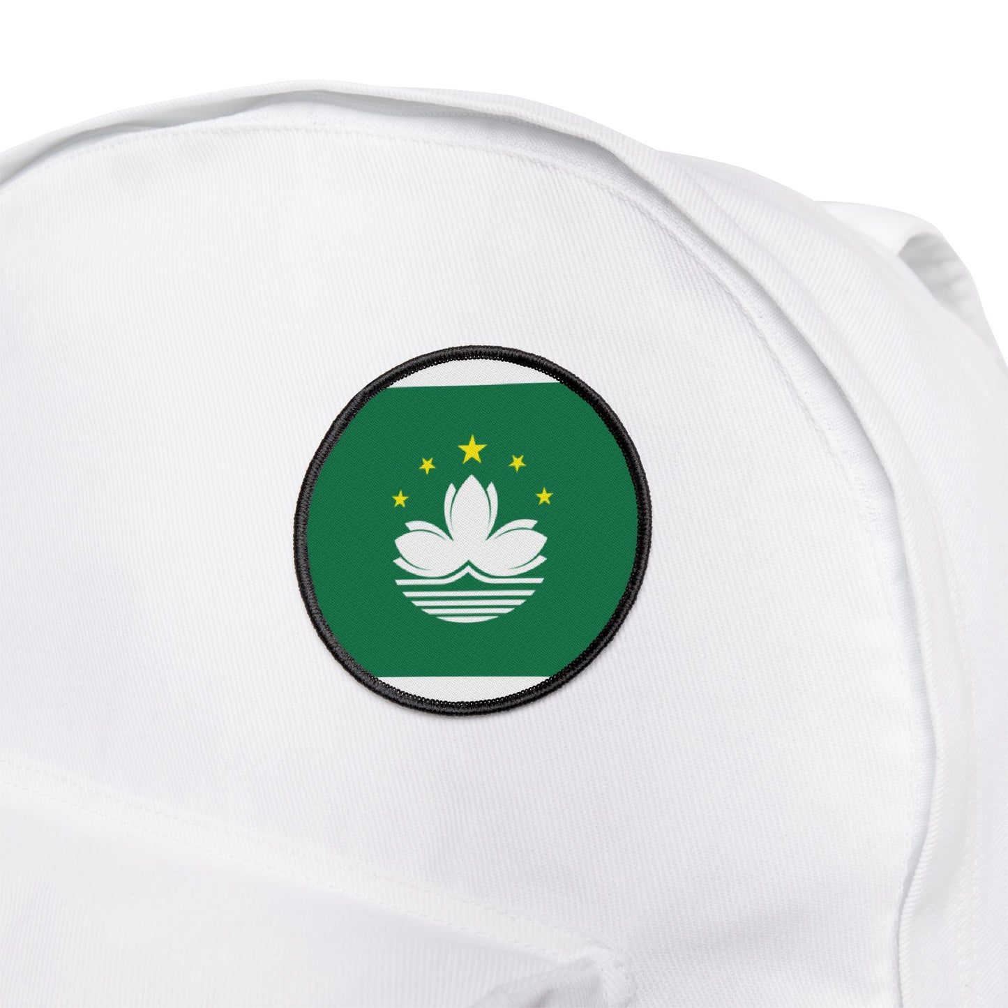 Flag Village Macao Flag Embroidery Iron-On Patches