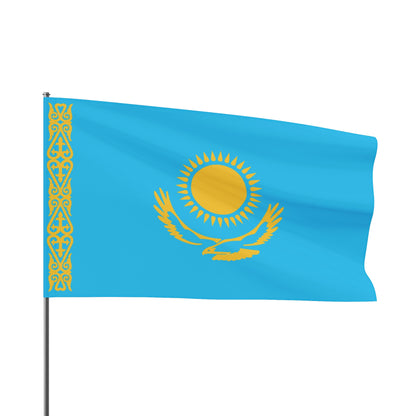 Flag Village Kazakhstan Flag 18" x 12" / 36" x 24" / 60" x 36"