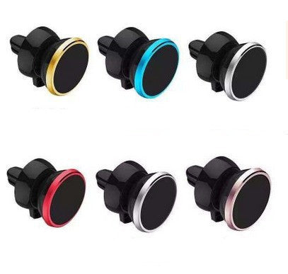 Flag Village Auto Tools Car mobile phone navigation bracket mobile phone rack outlet magnetic car 360 degree magnetic rotating magnet bracket