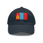 Flag Village Mongolia Flag Hat Cap with Leather Patch