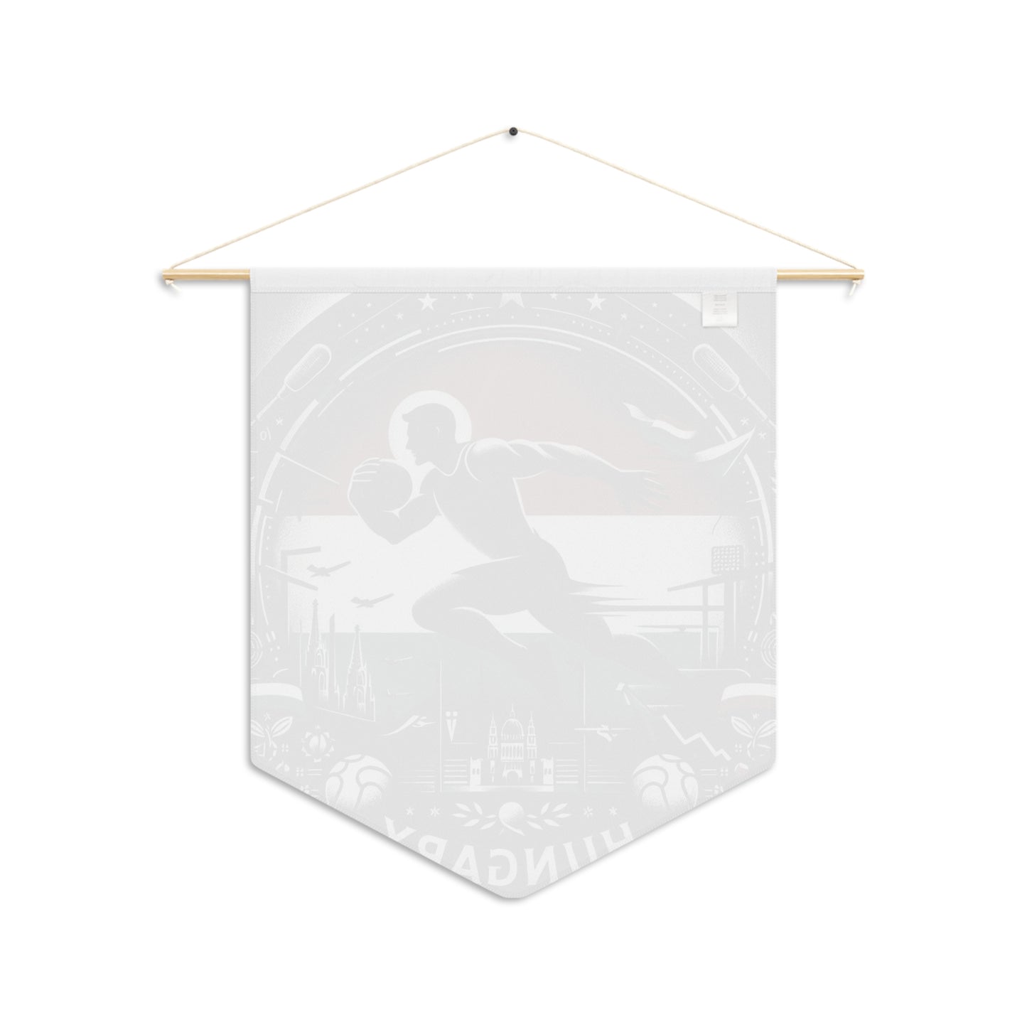 Flag Village Hungary Flag Pennant Sporting Home Wall decoration HUN0001