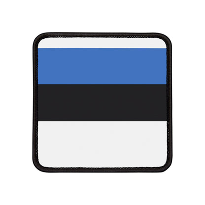 Flag Village Estonia Flag Embroidery Iron-On Patches
