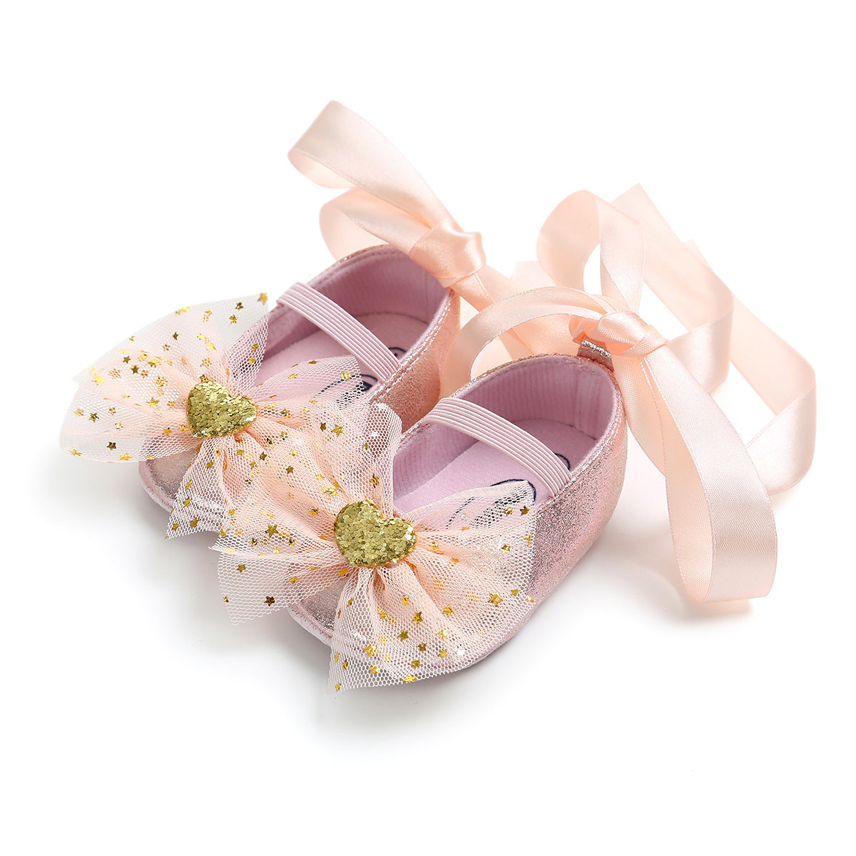 Flag Village Cute butterfly baby gift box with baby shoes princess shoes headdress Crown