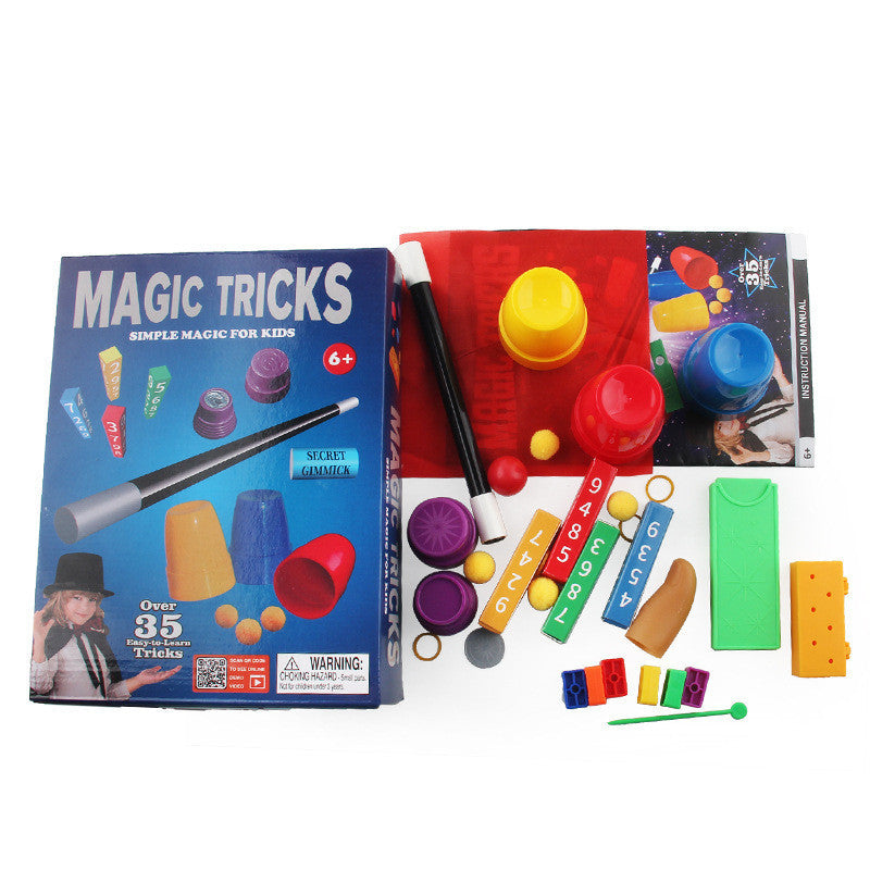 Flag Village Strange new toys close-range stage magic gift box set