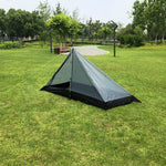Flag Village Portable camping pyramid tent single outdoor equipment camping supplies