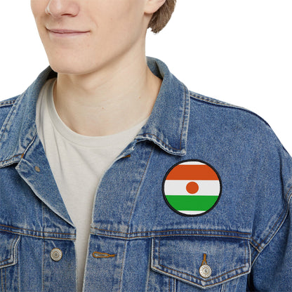 Flag Village Niger Flag Embroidery Iron-On Patches