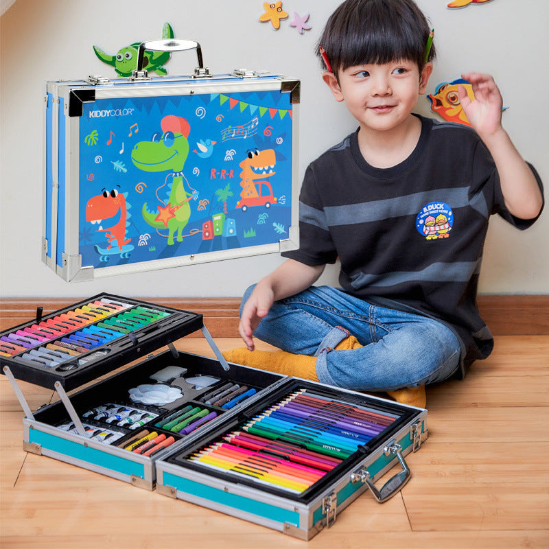 Flag Village Children's Painting Watercolor Pen Gift Box Set