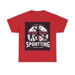Flag Village England Sporting Flag T-SHIRT Heavy Cotton Tee GBR0002