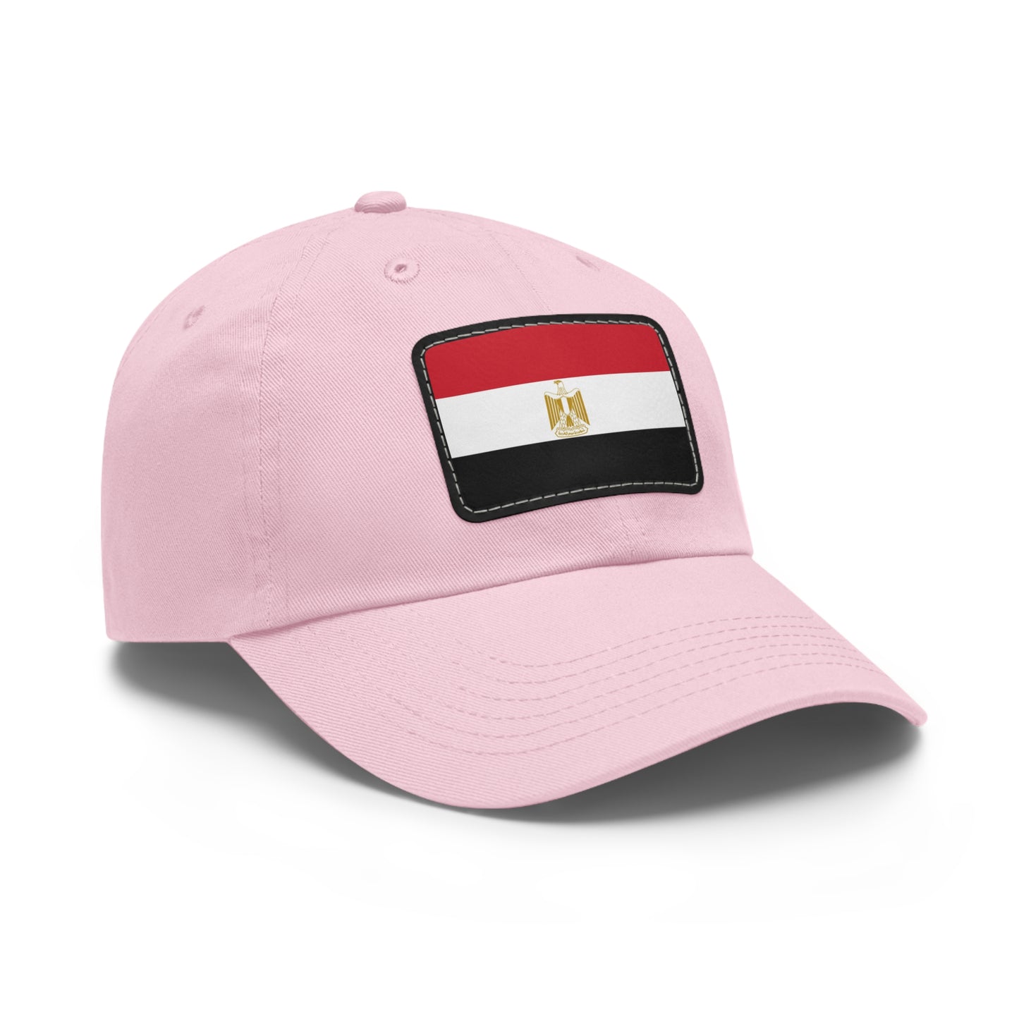 Flag Village Egypt Flag Hat Cap with Leather Patch