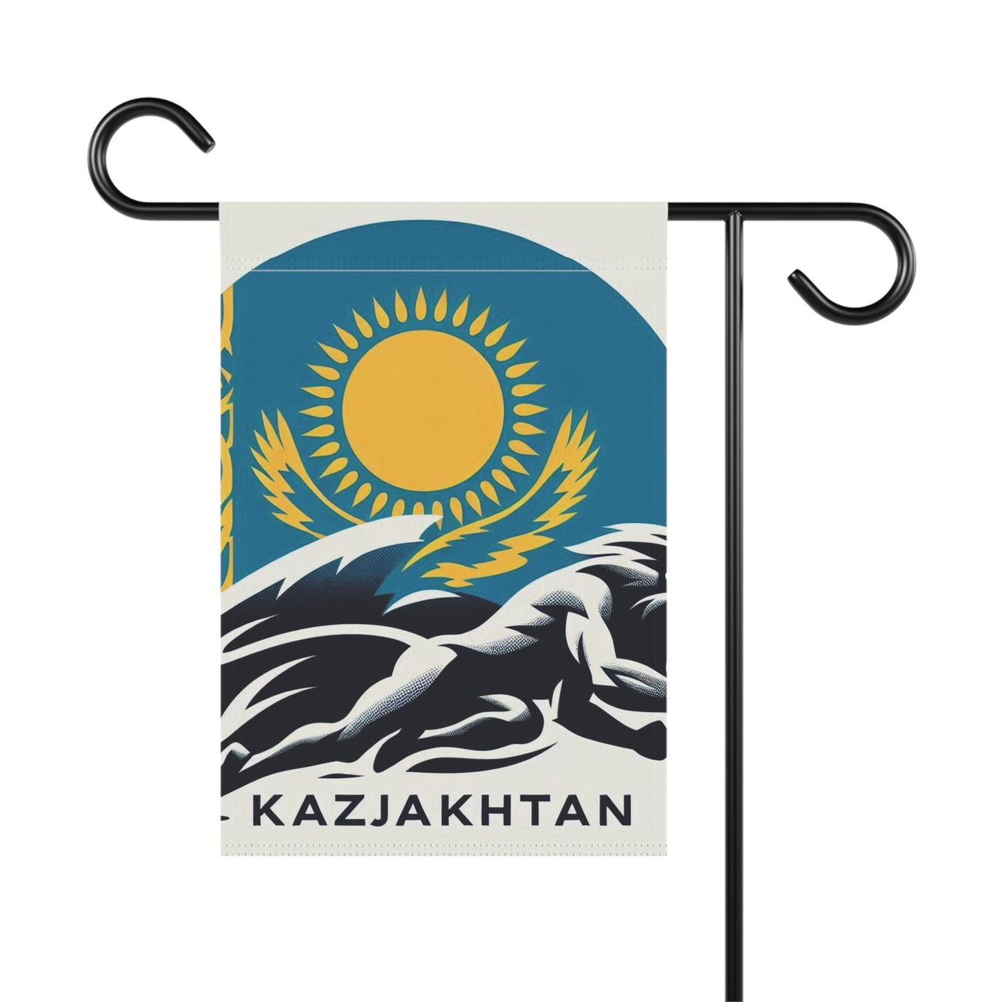 Flag Village Kazakhstan Flag Sporting Garden & House Banner KAZ0004