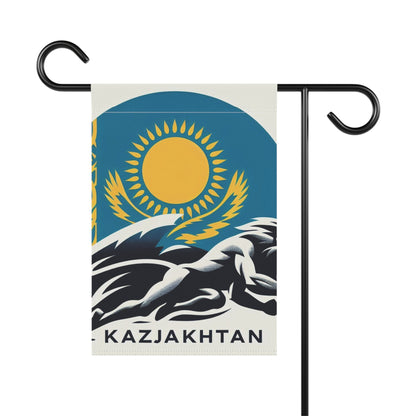 Flag Village Kazakhstan Flag Sporting Garden & House Banner KAZ0004