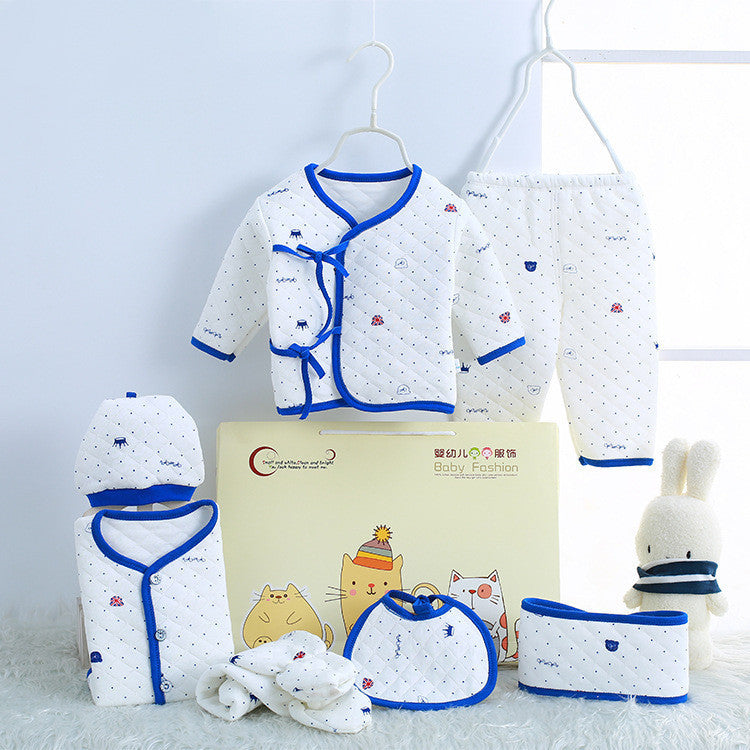 Flag Village Infant Gift Box Set Warm Seven Piece Set
