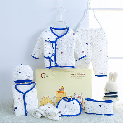 Flag Village Infant Gift Box Set Warm Seven Piece Set