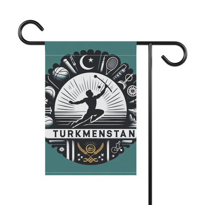 Flag Village Turkmenistan Flag Sporting Garden & House Banner TKM0001