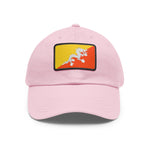 Flag Village Bhutan Flag Hat Cap with Leather Patch
