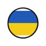 Flag Village Ukraine State Flag Embroidered Iron-On Patch