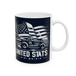 Flag Village United States Sporting Flag Ceramic Coffee Mug 11oz USA0011