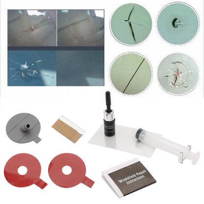 Flag Village Auto Tools DIY Car Windshield Repair Kit