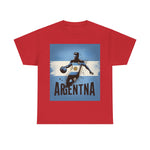 Flag Village Argentina Sporting Flag T-SHIRT Heavy Cotton Tee ARG0008