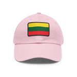 Flag Village Lithuania Flag Hat Cap with Leather Patch