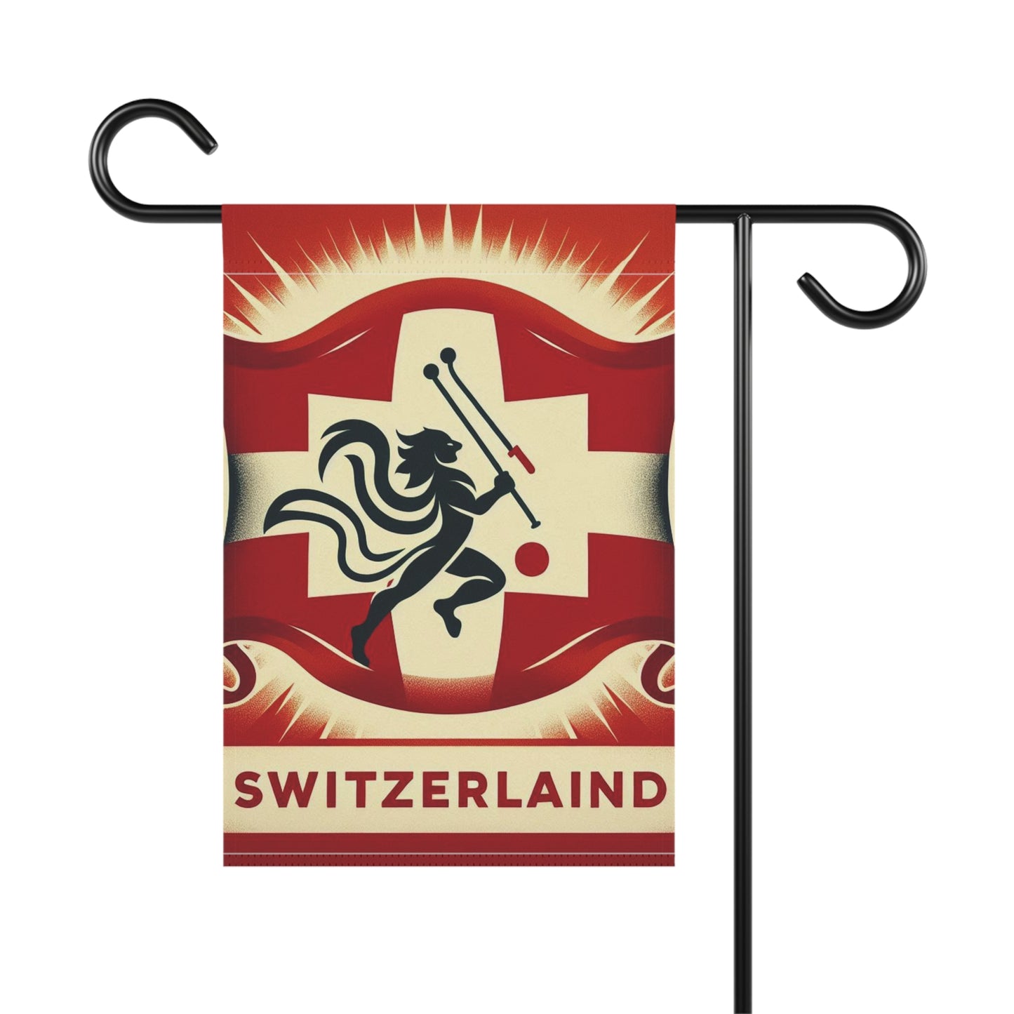 Flag Village Switzerland Flag Sporting Garden & House Banner CHE0003