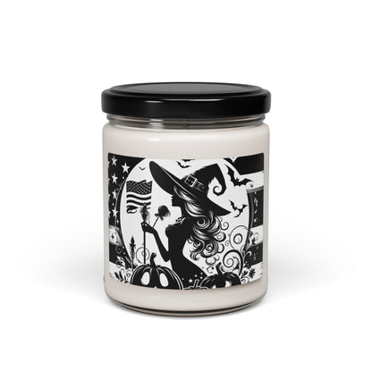 Flag Village Halloween Pretty Witch Scented Soy Candle, 9oz HW0046