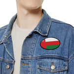Flag Village Oman Flag Embroidery Iron-On Patches