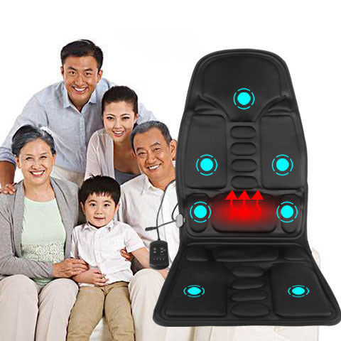 Flag Village Auto Tools Car massage cushion car home dual-use vibration massage chair