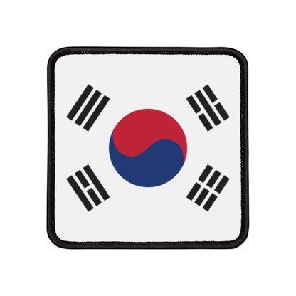 Flag Village South Korea Flag Embroidery Iron-On Patches