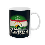 Flag Village Tajikistan Sporting Flag Ceramic Coffee Mug 11oz TJK0002