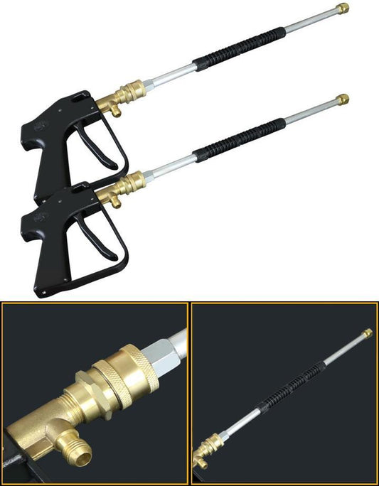 Flag Village Auto Tools High pressure water gun copper long water gun copper head car wash water gun copper pagoda garden home water gun