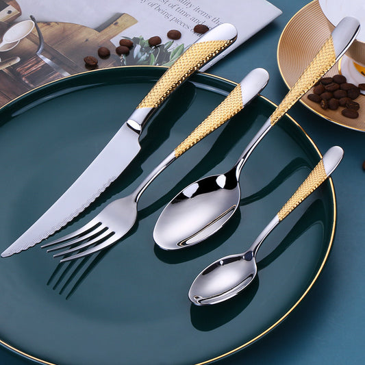 Flag Village Western Tableware Gift Box Cutlery Set