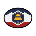 Flag Village Utah State Flag Embroidered Iron-On Patch