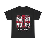 Flag Village England Sporting Flag T-SHIRT Heavy Cotton Tee GBR0005