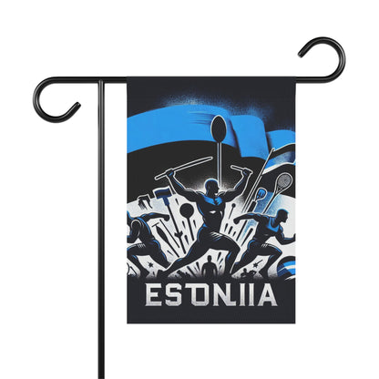 Flag Village Estonia Flag Sporting Garden & House Banner EST0003