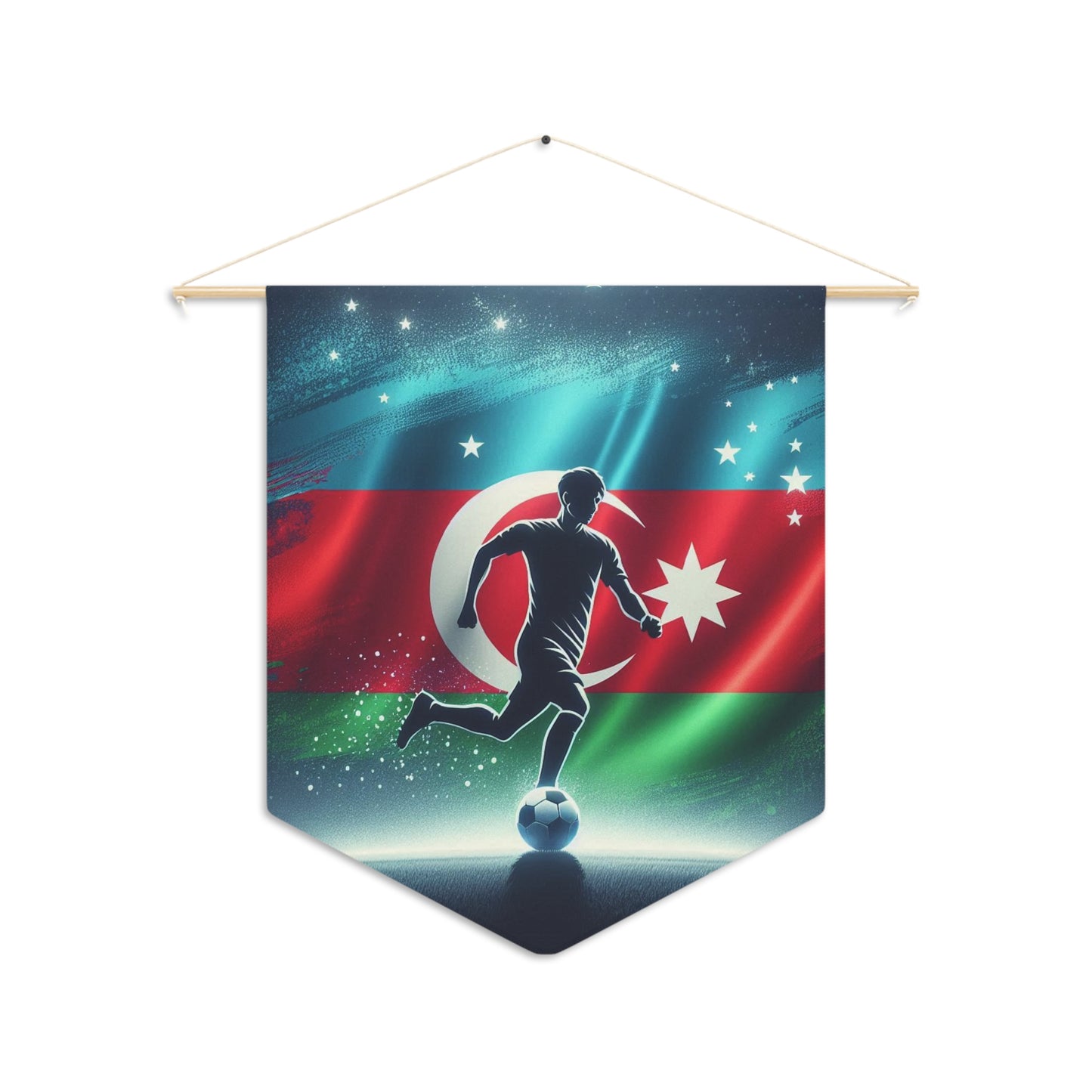 Flag Village Azerbaijan Flag Pennant Sporting Home Wall decoration AZE0002