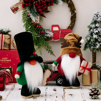 Flag Village Christmas Gnome Dolls Christmas Day Gifts Dwarves Home Decoration Gifts