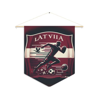 Flag Village Latvia Flag Pennant Sporting Home Wall decoration LVA0001
