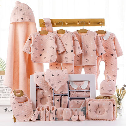 Flag Village Cotton Winter Newborn Baby Gift Box Newborn Supplies