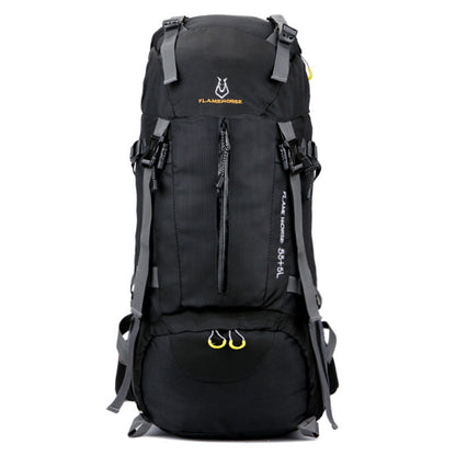 Flag Village Mountaineering waterproof outdoor sports nylon bag Wild camping backpack Rainproof 60L mountaineering bag wholesale